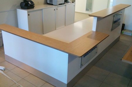 Receptionsdisk vård & omsorg Receptionsdisk för vårdcentraler