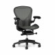 Herman Miller Aeron, Svart - Fixed PostureFit support Herman Miller Aeron, Svart - Fixed PostureFit support