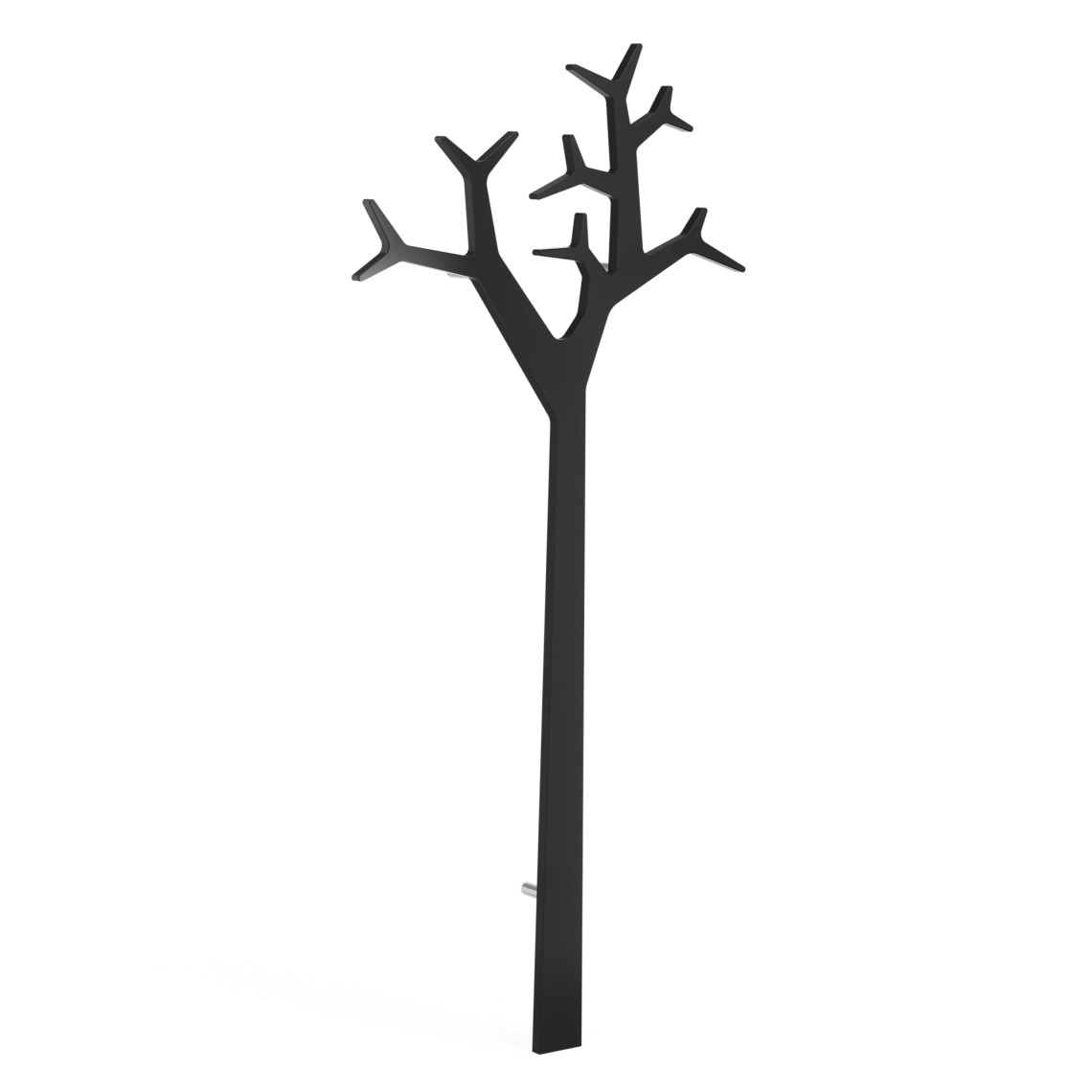Klädhängare Tree - Vägghängd, Färg Black, Höjd 194 cm