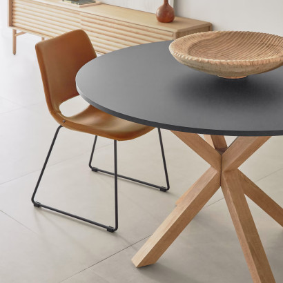 Matbord A.R - Rund bordsskiva