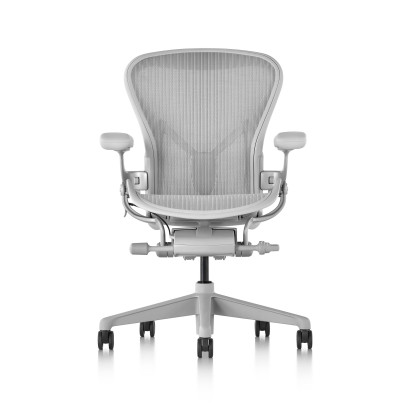 Herman Miller Aeron, Mineral - Fixed PostureFit support