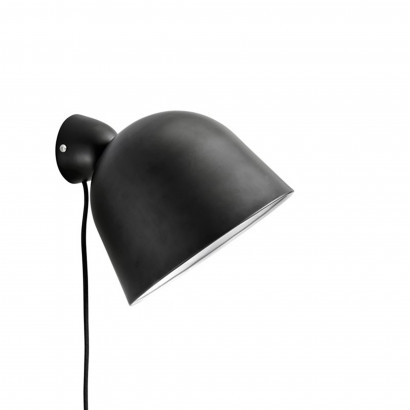 Kuppi vägglampa - svart