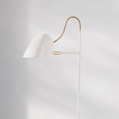 Golvlampa Streck - Oyster White, Limited Edition