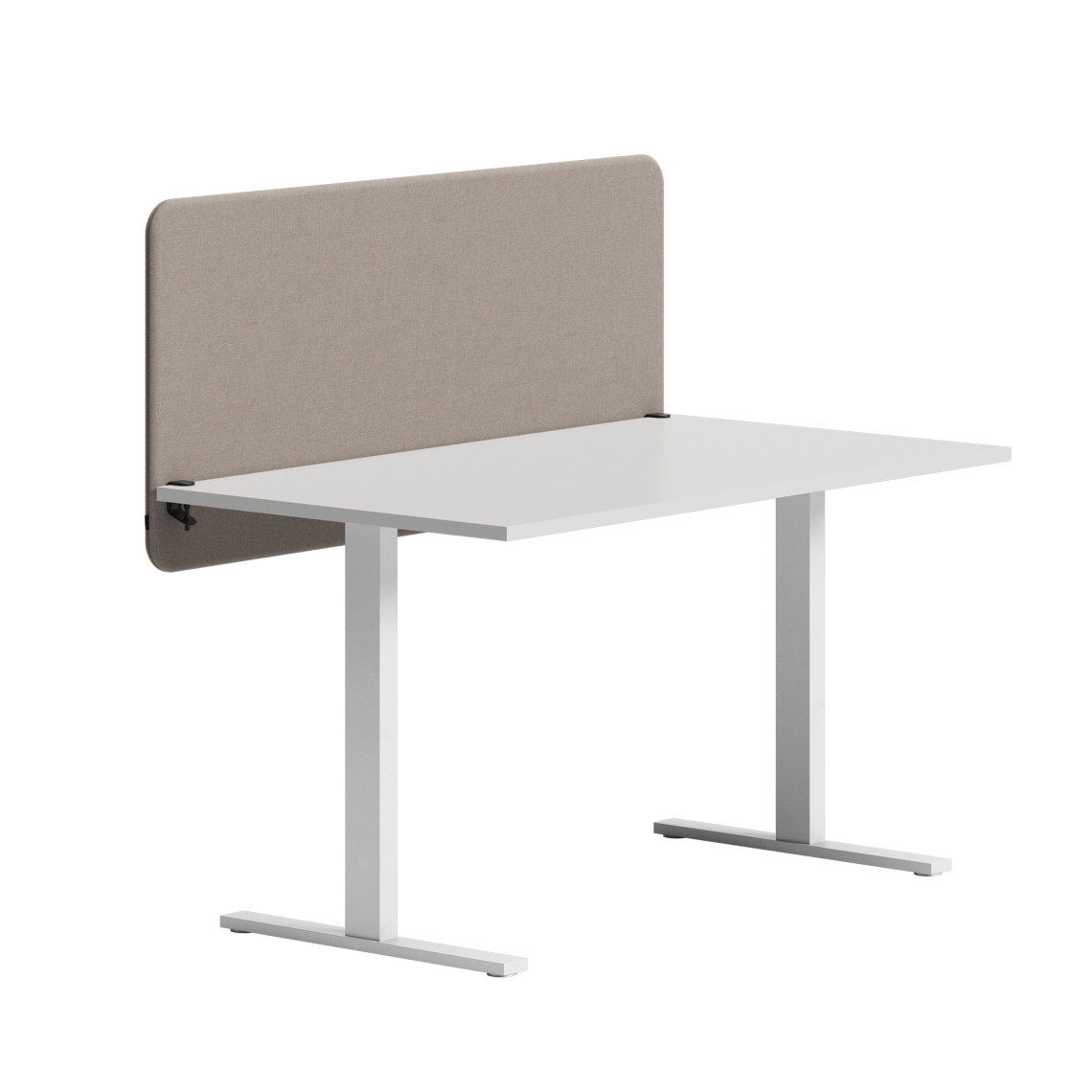 Bordsskärm Softline 30 - Nedhängande, Komplett paket