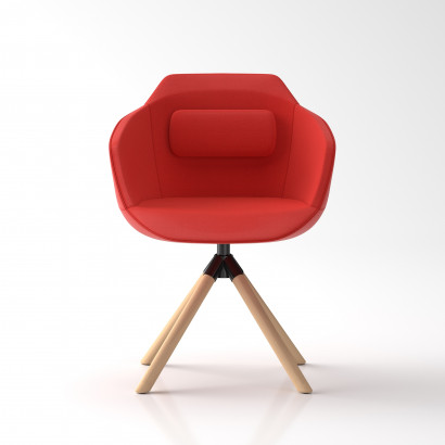 Ultra armchair - Wood