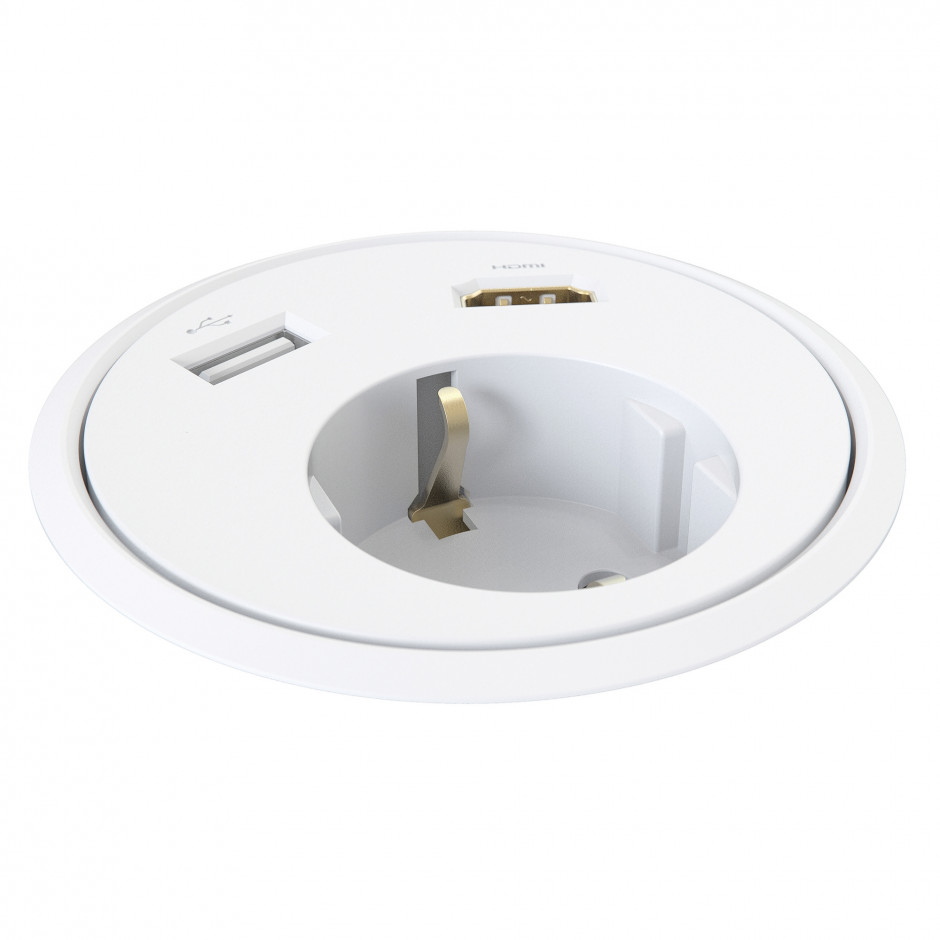 Powerdot - 1 El, HDMI, USB, Vit Powerdot - 1 El, HDMI, USB, Vit