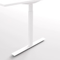 Herman Miller Aeron + Höj- och sänkbart skrivbord vitt 100x60 cm - Komplett arbetsplats Herman Miller Aeron + Höj- och sänkbart skrivbord vitt 100x60 cm - Komplett arbetsplats