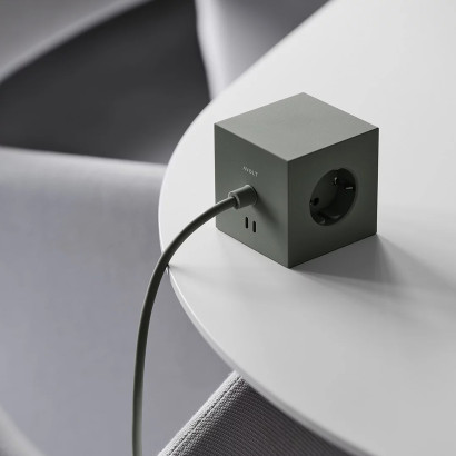 Grenuttag Square 1 - Magnet, 3 el + 2 USB-C