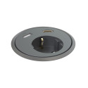 Bordsuttag Powerdot 13 - 1 Eluttag, 1 USB-A, 1 HDMI