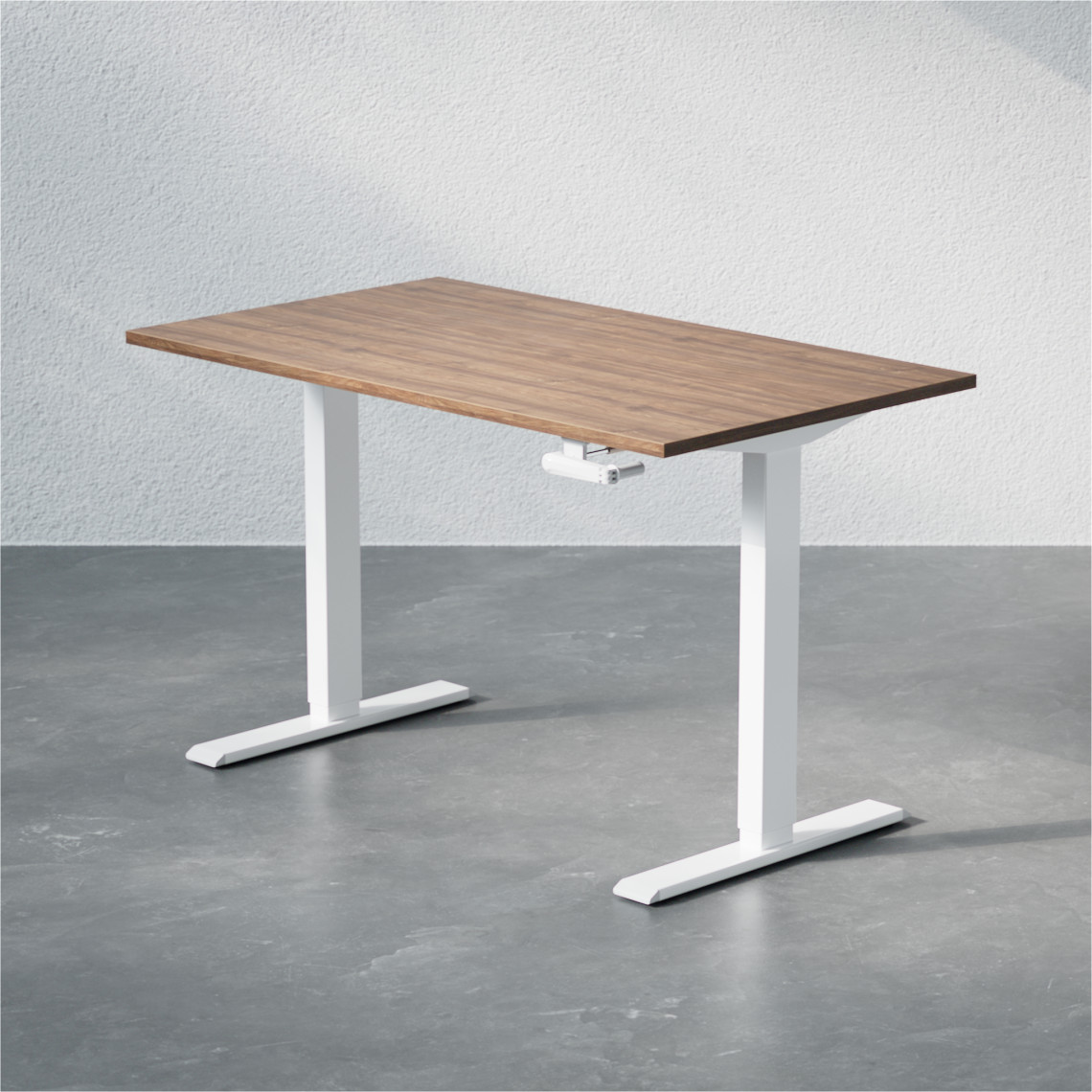 Höj och sänkbart skrivbord - Standard med vev