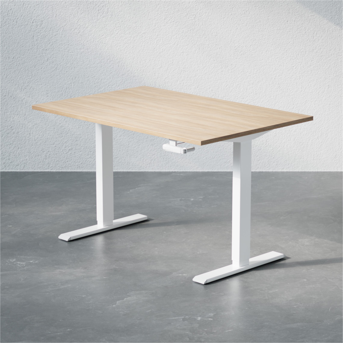 Höj och sänkbart skrivbord - Standard med vev