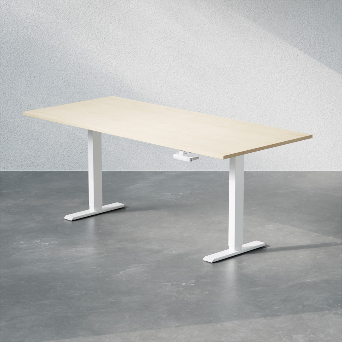 Höj och sänkbart skrivbord - Standard med vev