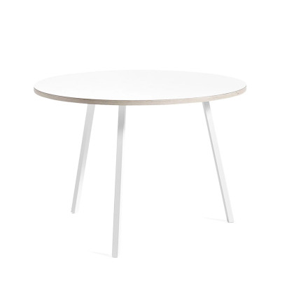 Bord Loop Stand Round Table - Ø105 cm, Vit