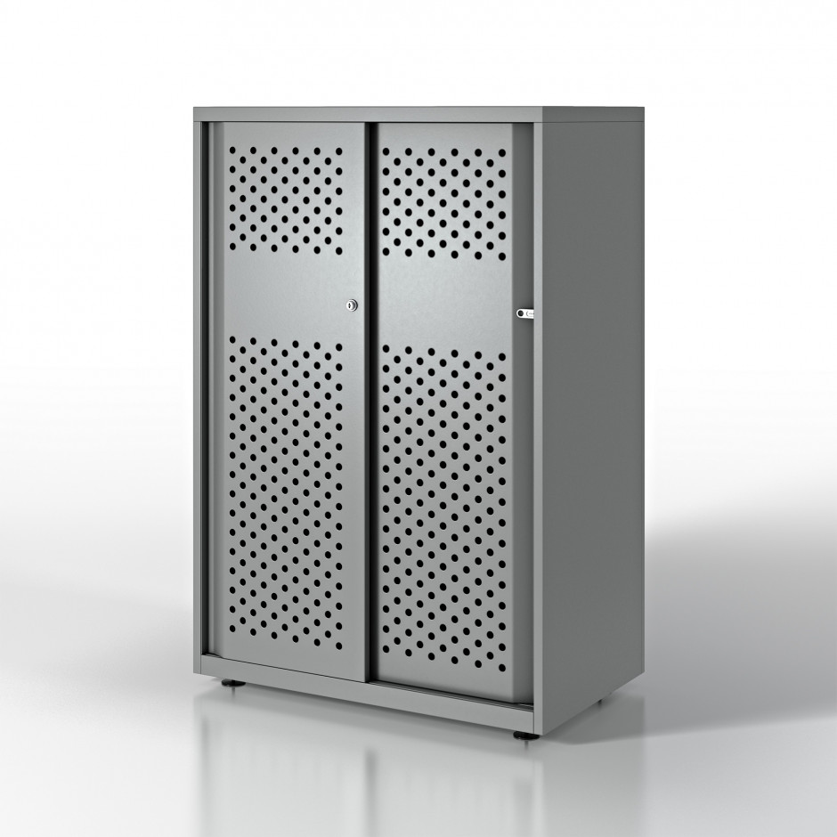 Skåp glide perforated doors 80 cm x 47 cm x 115 cm Skåp glide perforated doors 80 cm x 47 cm x 115 cm