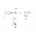M Deskmount Basic Dual