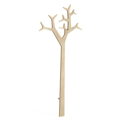GOTT SKICK - Klädhängare Tree - Vägghängd - White Oak