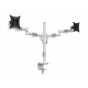 M VESA Deskmount Officeline Dual White M VESA Deskmount Officeline Dual White