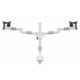 M VESA Deskmount Officeline Dual White M VESA Deskmount Officeline Dual White