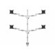 M VESA Deskmount Officeline Quad White M VESA Deskmount Officeline Quad White