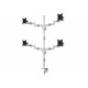 M VESA Deskmount Officeline Quad White M VESA Deskmount Officeline Quad White