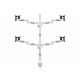 M VESA Deskmount Officeline Quad White M VESA Deskmount Officeline Quad White