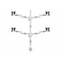 M VESA Deskmount Officeline Quad White M VESA Deskmount Officeline Quad White