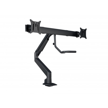 Monitorarm M VESA Gas Lift Arm Duo Crossbar - Svart, för 2 skärmar