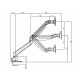 M VESA Gas Lift Arm w. Duo Crossbar 2 Black M VESA Gas Lift Arm w. Duo Crossbar 2 Black