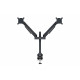 M VESA Gas Lift Arm Dual Black M VESA Gas Lift Arm Dual Black