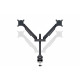 M VESA Gas Lift Arm Dual Black M VESA Gas Lift Arm Dual Black