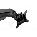 M VESA Gas Lift Arm Dual Black M VESA Gas Lift Arm Dual Black