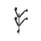 M VESA Gas Lift Arm Quad Black M VESA Gas Lift Arm Quad Black