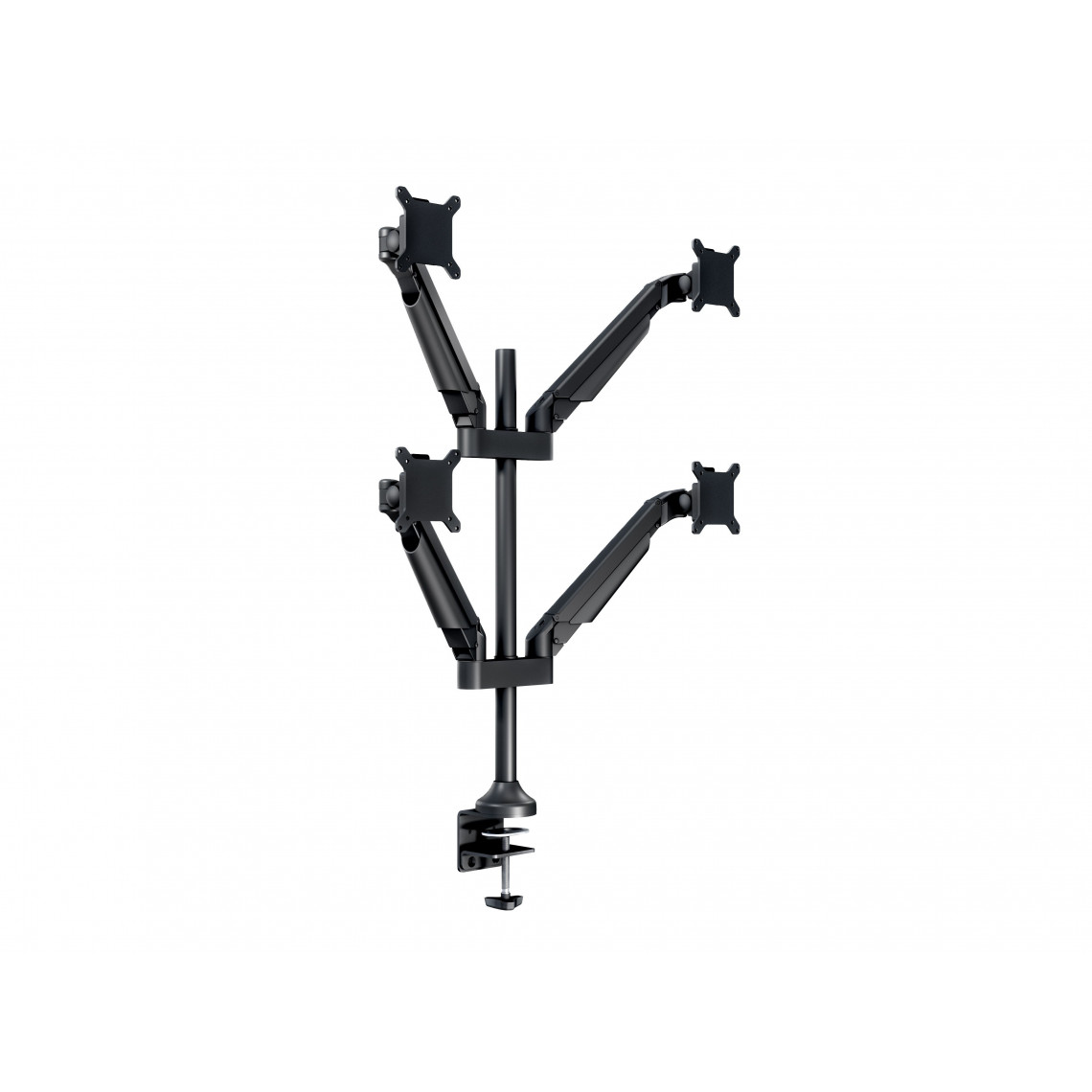 M VESA Gas Lift Arm Quad Black M VESA Gas Lift Arm Quad Black
