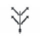 M VESA Gas Lift Arm Quad Black M VESA Gas Lift Arm Quad Black