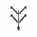 M VESA Gas Lift Arm Quad Black M VESA Gas Lift Arm Quad Black