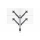 M VESA Gas Lift Arm Quad Black M VESA Gas Lift Arm Quad Black