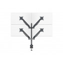 M VESA Gas Lift Arm Quad Black M VESA Gas Lift Arm Quad Black