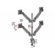 M VESA Gas Lift Arm Quad Black M VESA Gas Lift Arm Quad Black