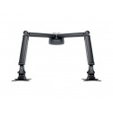 M Deskmount Gas Spring Dual Black