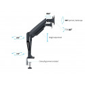 M Deskmount Gas Spring Dual Black M Deskmount Gas Spring Dual Black