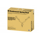 M Deskmount Gas Spring Dual Black M Deskmount Gas Spring Dual Black