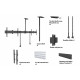 M Pro Series - Side by Side with brackets 75" M Pro Series - Side by Side with brackets 75"