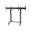 M Public Display Stand 210 Dual Screen 50"-77" Black M Public Display Stand 210 Dual Screen 50"-77" Black