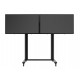 M Public Display Stand 210 Dual Screen 50"-77" Black M Public Display Stand 210 Dual Screen 50"-77" Black