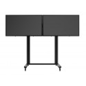 M Public Display Stand 210 Dual Screen 50"-77" Black M Public Display Stand 210 Dual Screen 50"-77" Black
