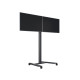 M Public Display Stand 180 HD Dual Black M Public Display Stand 180 HD Dual Black