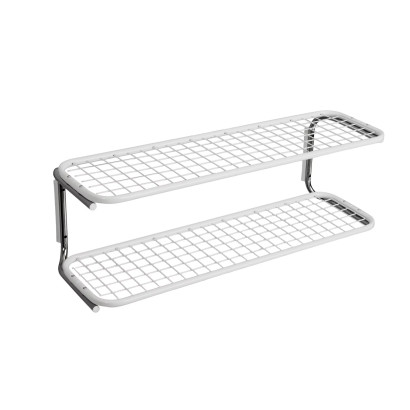 NYSKICK - Skohylla Classic - Vit/Krom, 80 cm