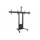 M Motorized Floorstand Dual Screen incl cabinet & cam-shelf 120kg M Motorized Floorstand Dual Screen incl cabinet & cam-shelf 120kg