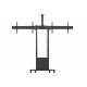 M Motorized Floorstand Dual Screen incl cabinet & cam-shelf 120kg M Motorized Floorstand Dual Screen incl cabinet & cam-shelf 120kg