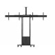 M Motorized Floorstand Dual Screen incl cabinet & cam-shelf 120kg M Motorized Floorstand Dual Screen incl cabinet & cam-shelf 120kg